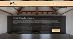 Desktop Screenshot of carpinteriarebordelo.com