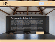Tablet Screenshot of carpinteriarebordelo.com